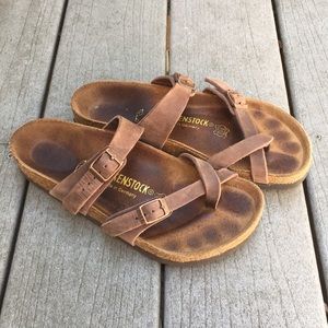 Real Leather Brown Birkenstock